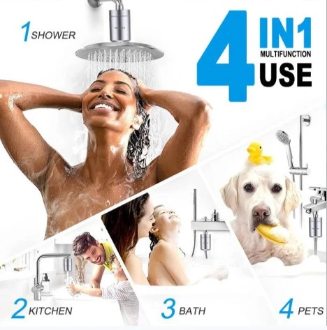 shower water filter application shower water filter application
